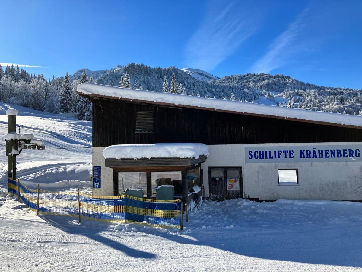 Ferienwohnung Bergblick Am Rande Der Wildnis Sibratsgfäll Exterior foto