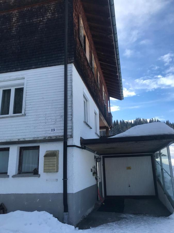 Ferienwohnung Bergblick Am Rande Der Wildnis Sibratsgfäll Exterior foto