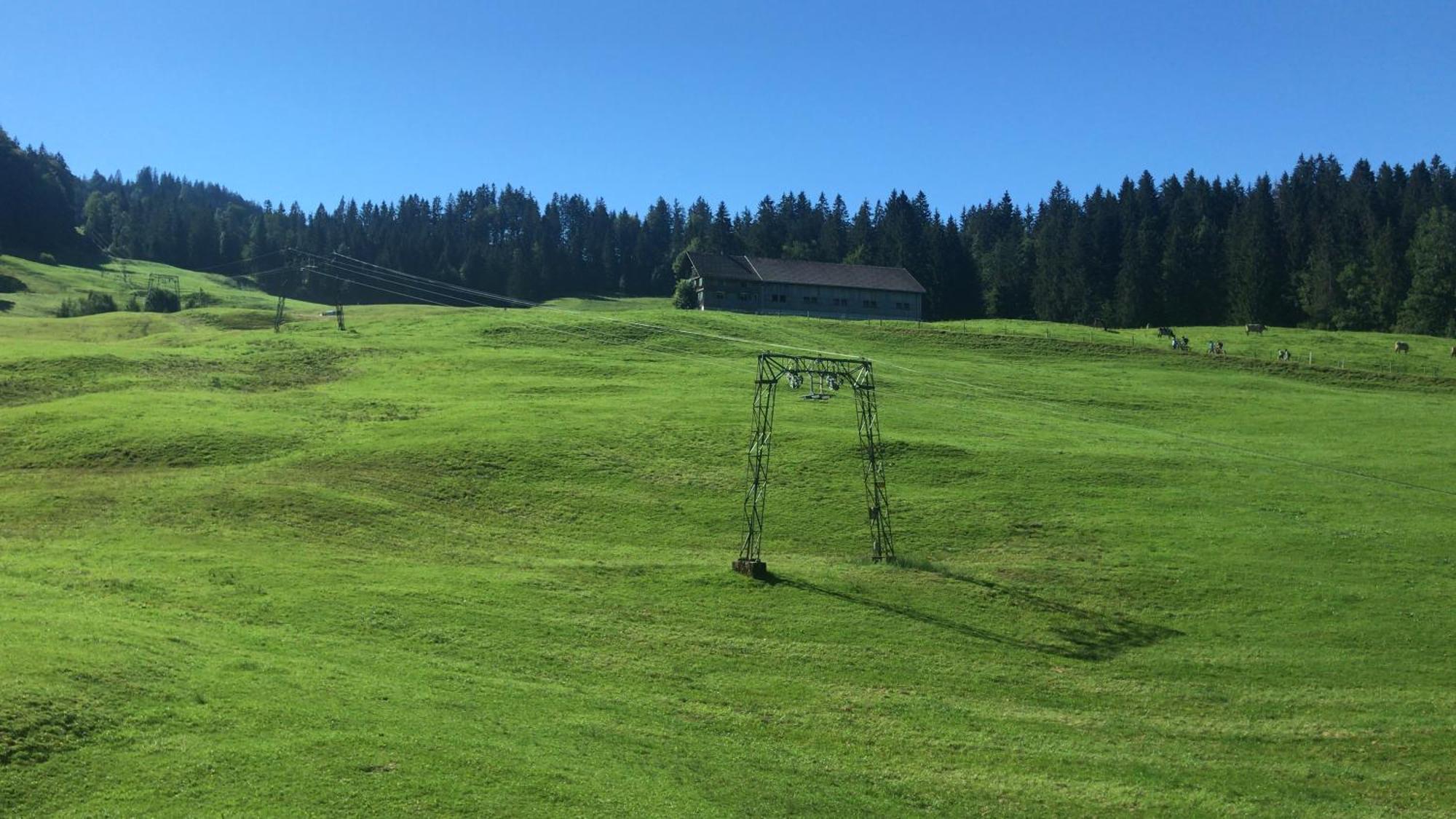 Ferienwohnung Bergblick Am Rande Der Wildnis Sibratsgfäll Exterior foto